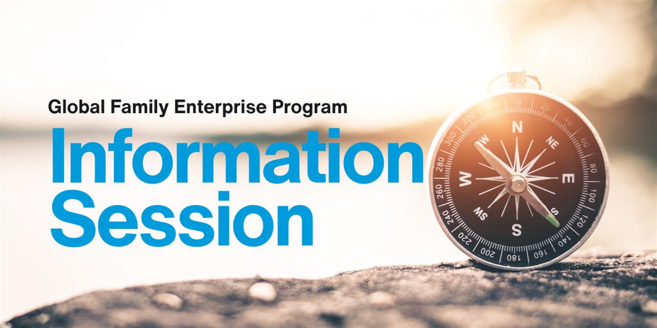 Global Family Enterprise Program Fall Information Session image
