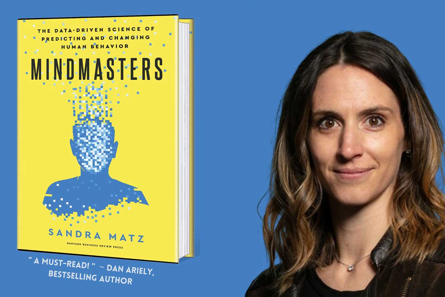 DFI Book Launch: "Mindmasters" a discussion with author, Sandra Matz image