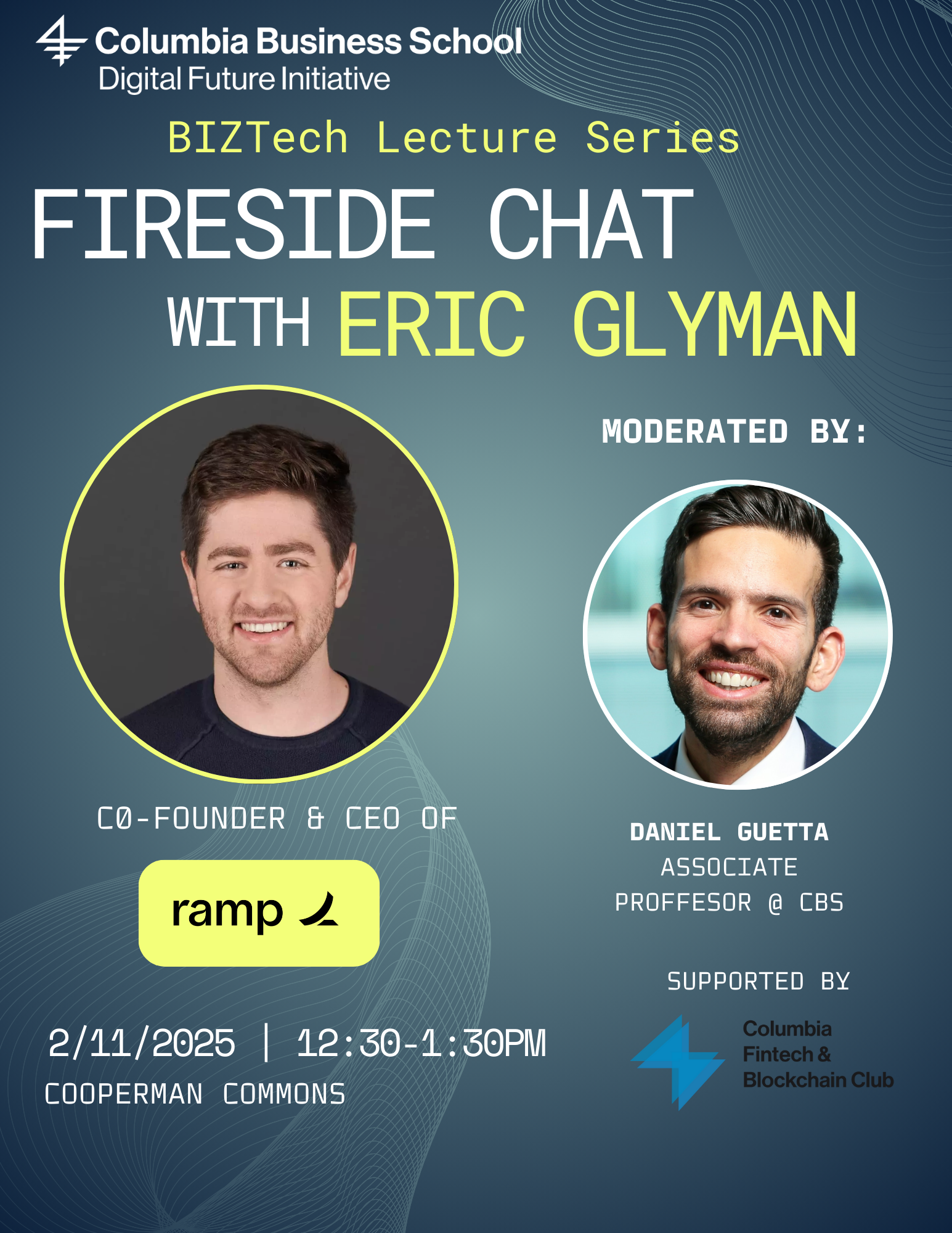 BizTech: A Fireside Chat with Eric Glyman (Co-Founder & CEO, Ramp) image