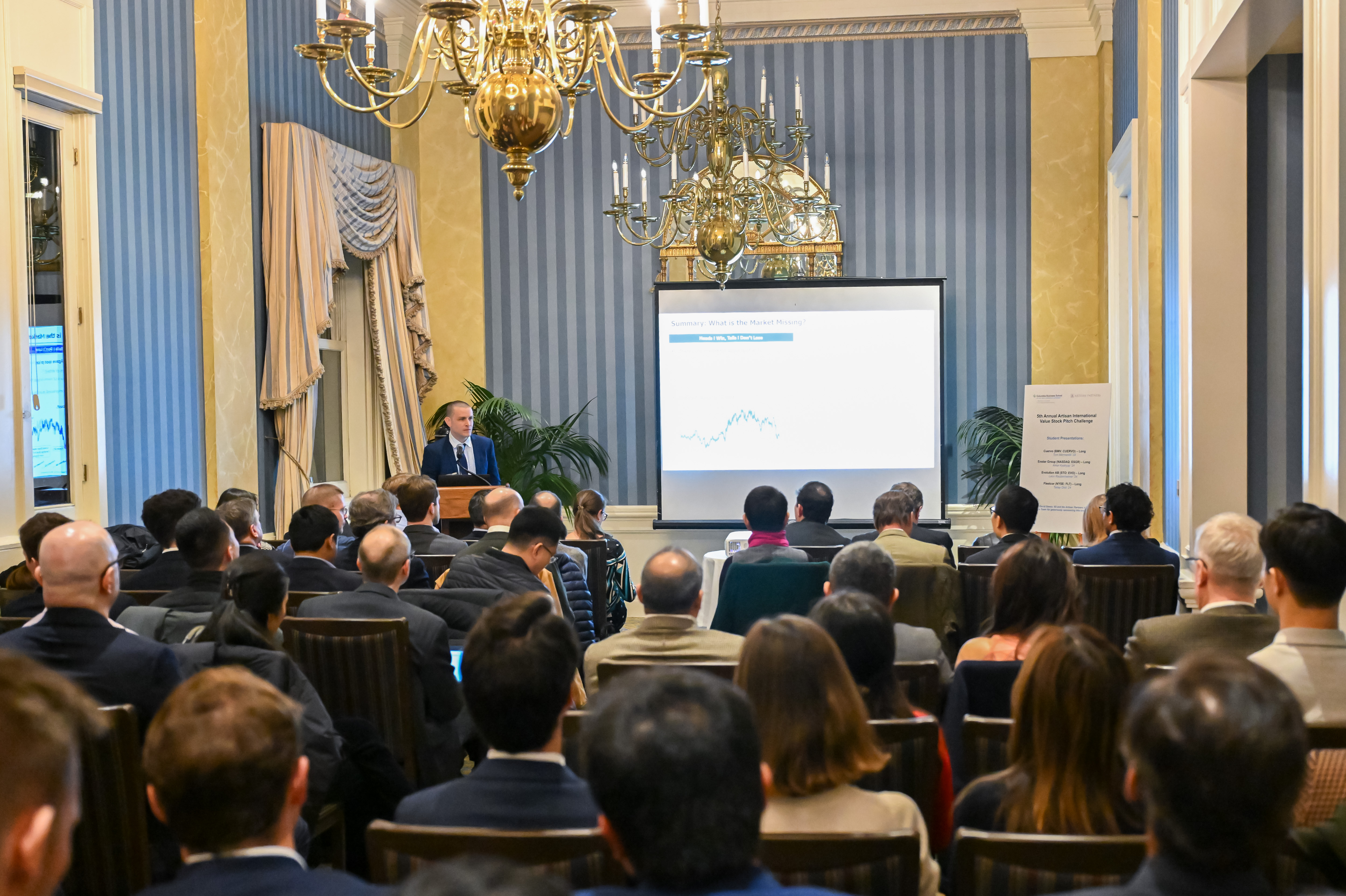 Columbia Business School stock image for Heilbrunn Center events