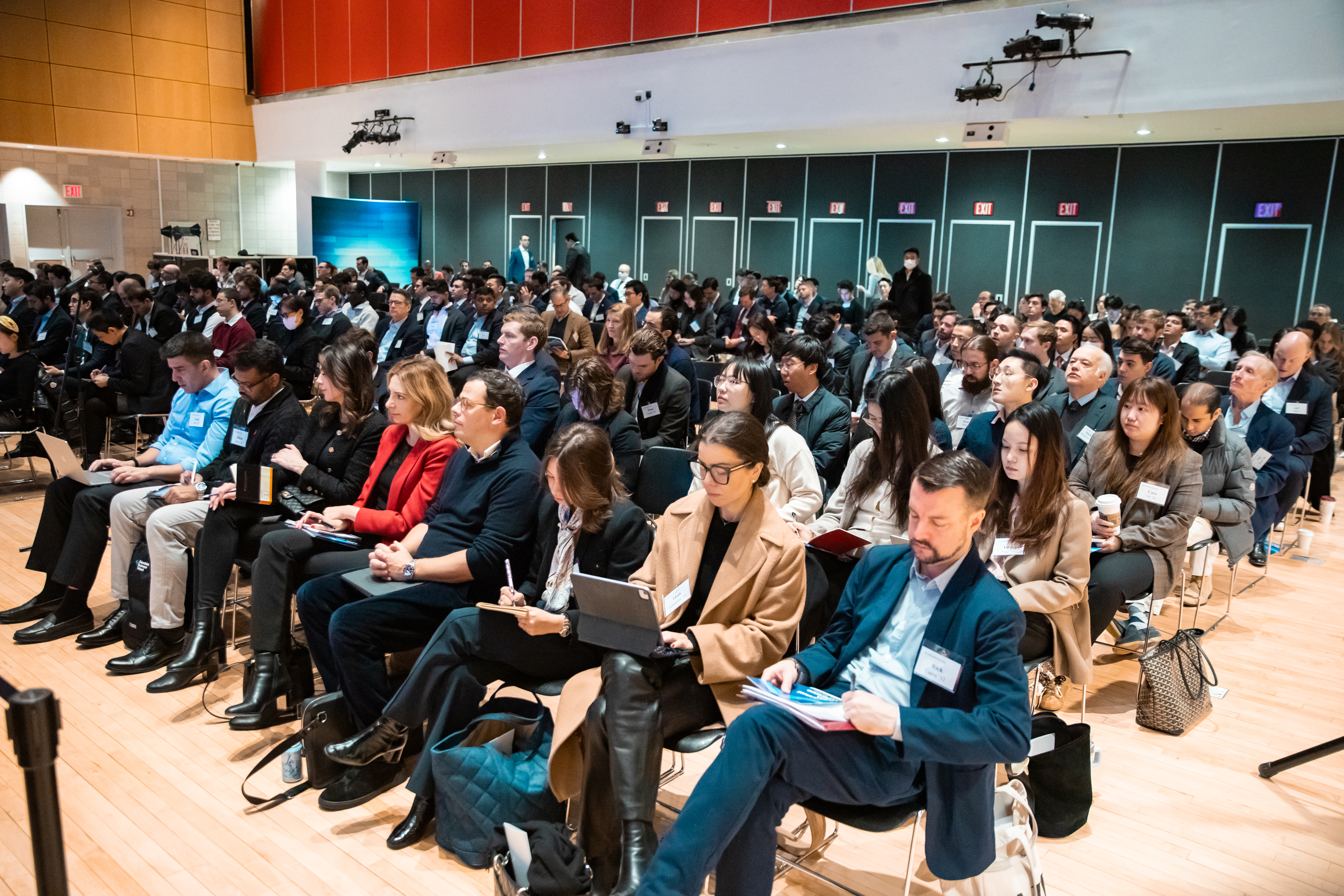 audience members from a past Annual Columbia Student Investment Management Association Conference
