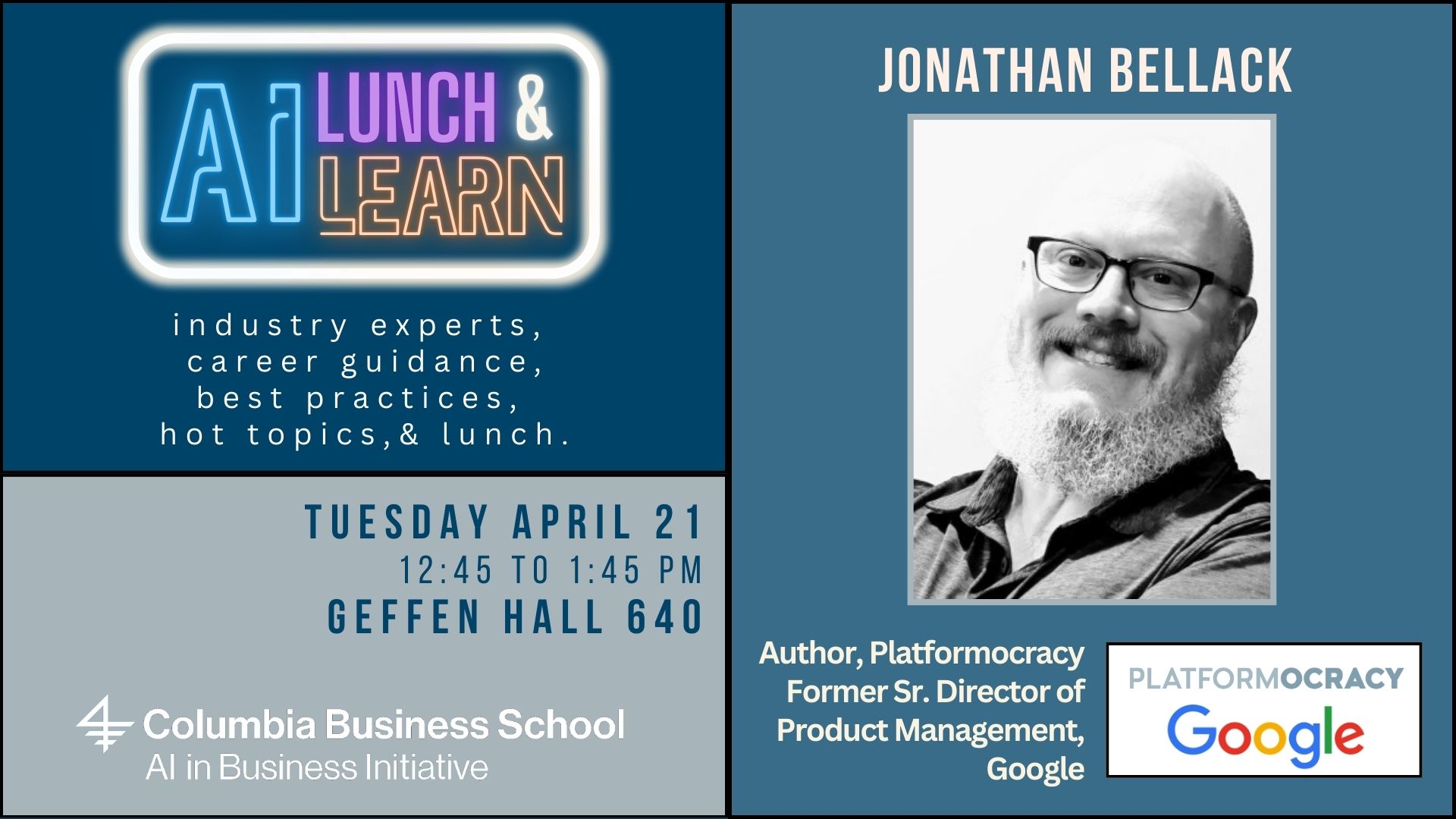 Lunch and Learn Product Management Series Image
