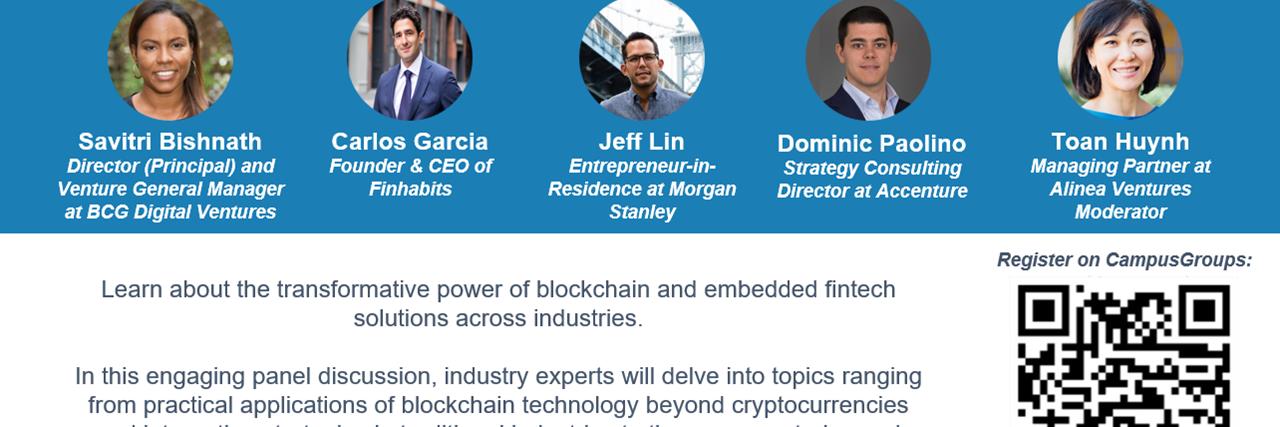 Applications of Embedded Fintech and Blockchain - A Discussion With Industry Leaders image