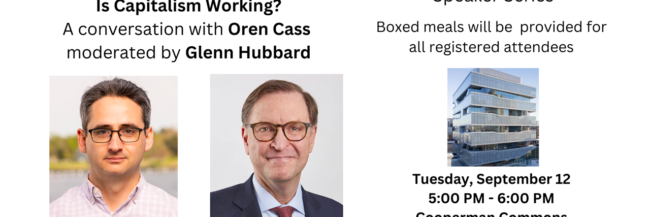Is Capitalism Working? A Conversation with Oren Cass image