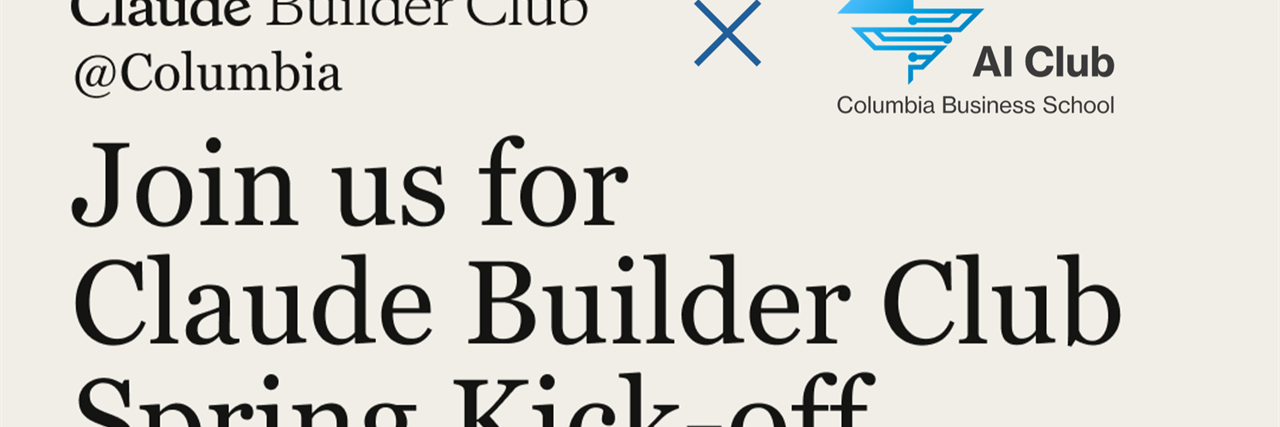 Claude Builder Club Spring 2026 Kick-off image