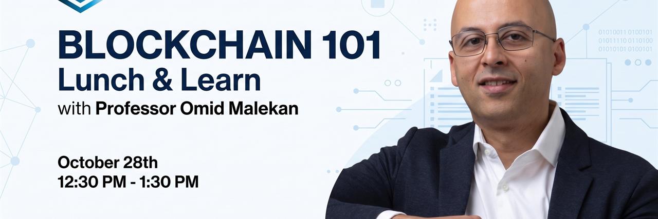 Blockchain 101 with Professor Omid Malekan image