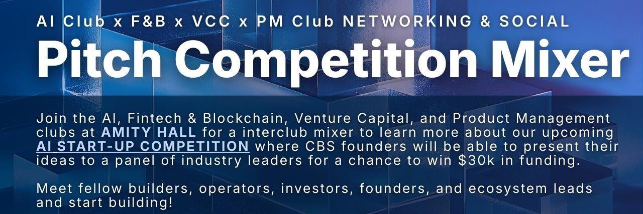 Fintech Startup Mixer | FBC x VCC x AI Club x PM Club image