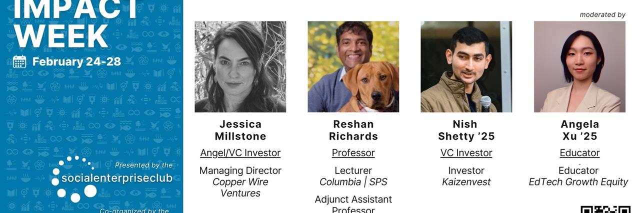 Social Impact Week, EdTech, VC, and the Future of Education image