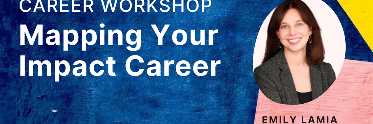 Career Workshop, Mapping your Impact Career image