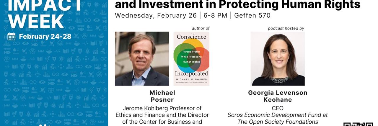 Social Impact Week, Capital for Good Live: The Role of Business and Investment in Protecting Human Rights image