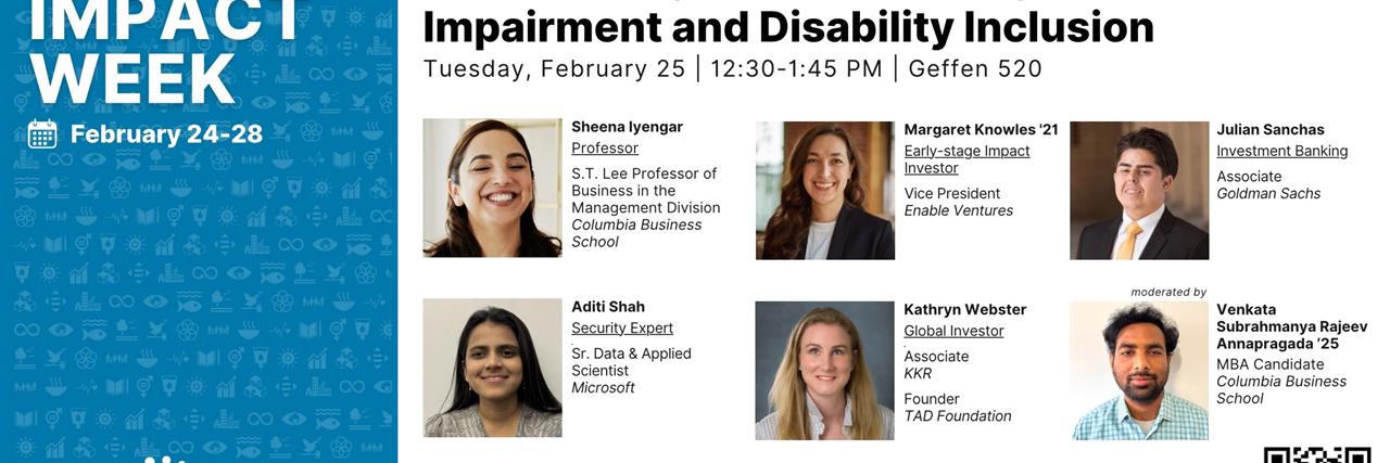Social Impact Week, Accessibility Across Industry: Vision Impairment and Disability Inclusion [PPIL Approved] image