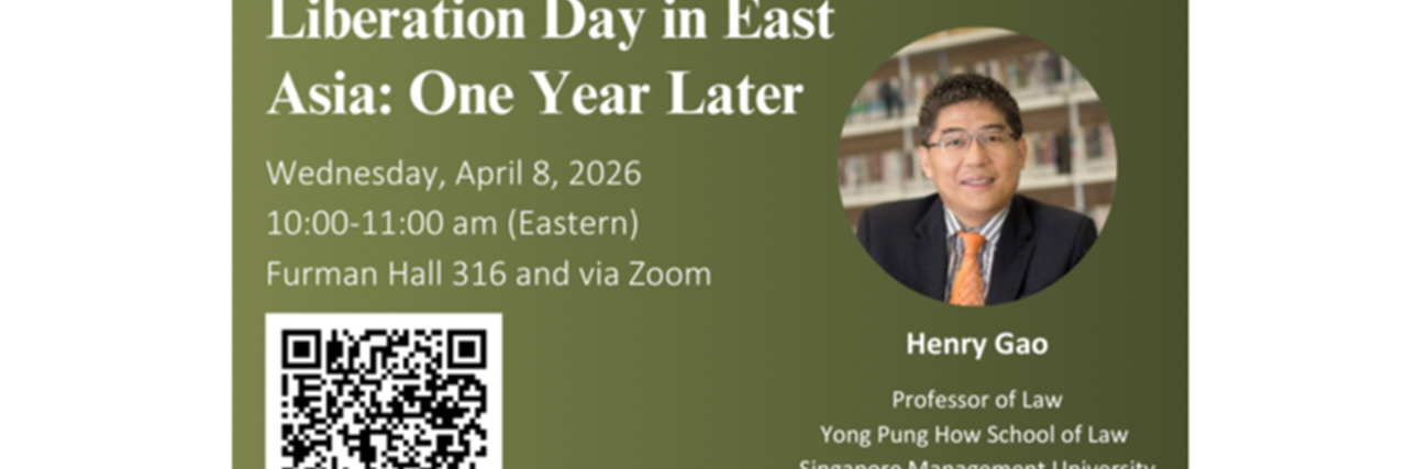 Liberation Day in East Asia: One Year Later image