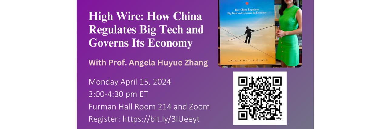High Wire: How China Regulates Big Tech and Governs Its Economy image