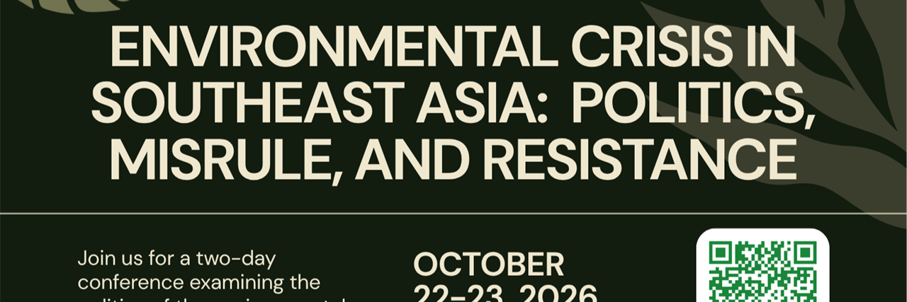 Environmental Crisis in Southeast Asia: Politics, Misrule, And Resistance image