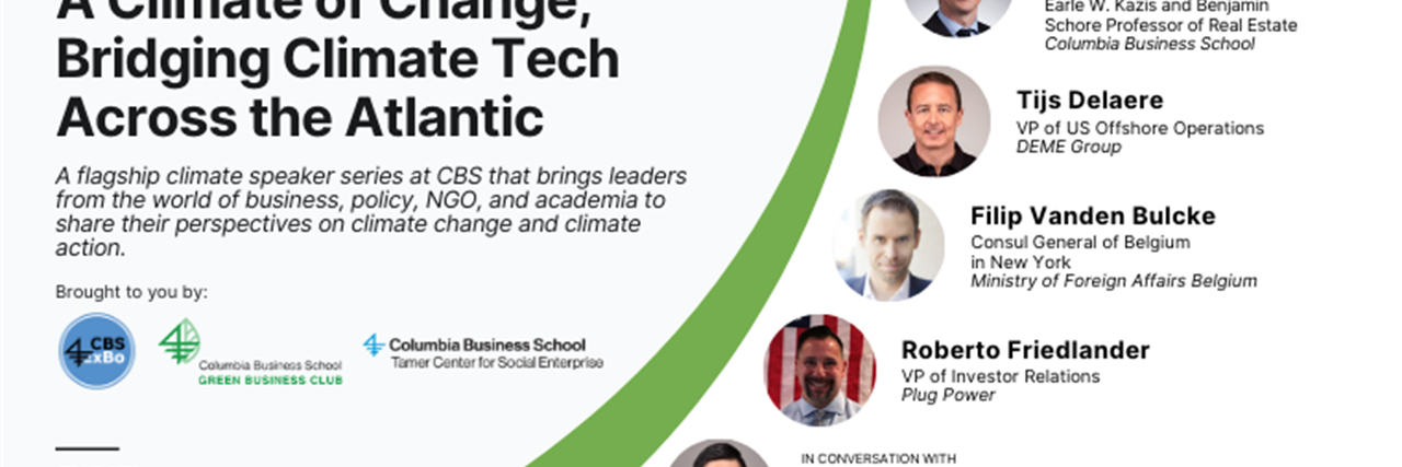 A Climate of Change: Bridging Climate Tech Across the Atlantic image