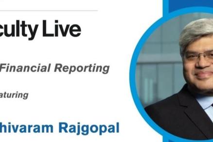 CBS Faculty Live with Professor Shiva Rajgopal image
