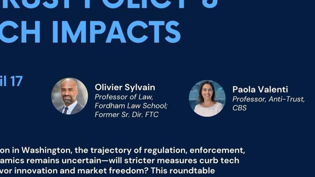 Post-Election Series: Antitrust & Big Tech Roundtable image