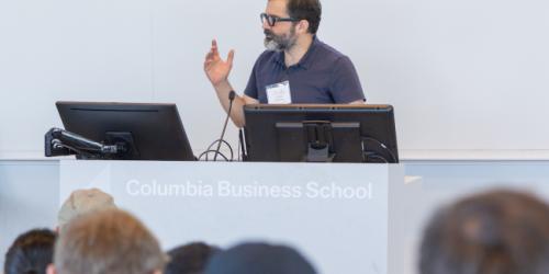 Tuesday, May 13, 2025 TLDR Conference Ciamac Moallemi speaking at the TLDR Conference