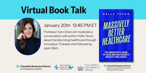 Tuesday, January 20, 2026 AI in Business/HPM Book Talk with Halle Tecco AI in Business/HPM Book Talk with Halle Tecco image