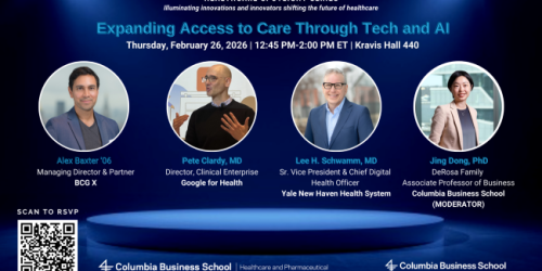 Thursday, February 26, 2026 Healthcare Spotlight Series: Expanding Access to Care Through Technology and AI  CBS DHS Banner Image