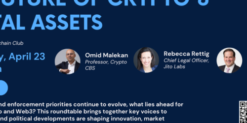 Wednesday, April 23, 2025  Post-Election Series: The Crypto & Blockchain Regulatory Landscape  Post-Election Series: The Crypto & Blockchain Regulatory Landscape image