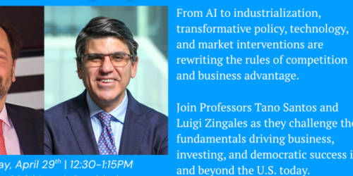 Wednesday, April 29, 2026 The Future of Technology, Market Competition, and Democracy The Future of Technology, Market Competition, and Democracy image