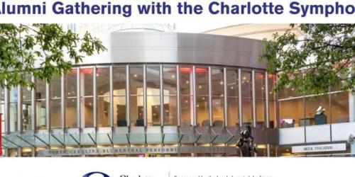 Thursday, October 9, 2025 Charlotte, NC: Alumni Gathering with the Charlotte Symphony Charlotte, NC: Alumni Gathering with the Charlotte Symphony image