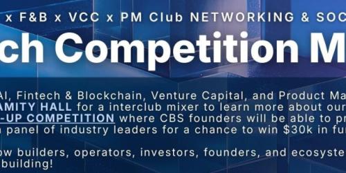 Tuesday, February 17, 2026 Fintech Startup Mixer | FBC x VCC x AI Club x PM Club Fintech Startup Mixer | FBC x VCC x AI Club x PM Club image