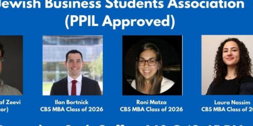 Tuesday, December 2, 2025 [PPIL Approved] Traveling While with the Jewish Business Students Association [PPIL Approved] Traveling While with the Jewish Business Students Association image