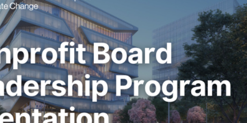 Thursday, October 23, 2025 Nonprofit Board Leadership Program (NBLP): Student Orientation Nonprofit Board Leadership Program (NBLP): Student Orientation image