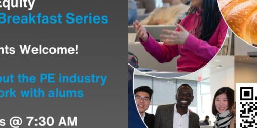 Thursday, February 5, 2026 PE Program Breakfast Series - Term Kick off and PE Industry Overview/ Career Best Practices PE Program Breakfast Series - Term Kick off and PE Industry Overview/ Career Best Practices image