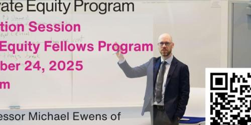 Wednesday, September 24, 2025 Private Equity Fellows Program Info Session Private Equity Fellows Program Info Session image