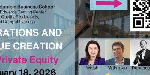 Wednesday, February 18, 2026 Operations and Value Creation in Private Equity Operations and Value Creation in Private Equity image