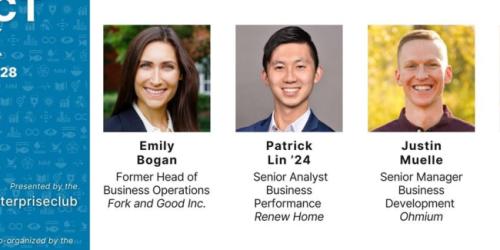 Wednesday, February 26, 2025 Social Impact Week, Breaking into ClimateTech Social Impact Week, Breaking into ClimateTech image