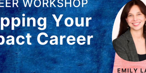 Monday, October 5, 2026 Career Workshop, Mapping your Impact Career Career Workshop, Mapping your Impact Career image