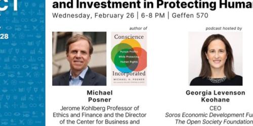 Wednesday, February 26, 2025 Social Impact Week, Capital for Good Live: The Role of Business and Investment in Protecting Human Rights Social Impact Week, Capital for Good Live: The Role of Business and Investment in Protecting Human Rights image