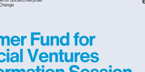 Tuesday, July 23, 2024 Tamer Fund for Social Ventures Information Session Tamer Fund for Social Ventures Information Session image